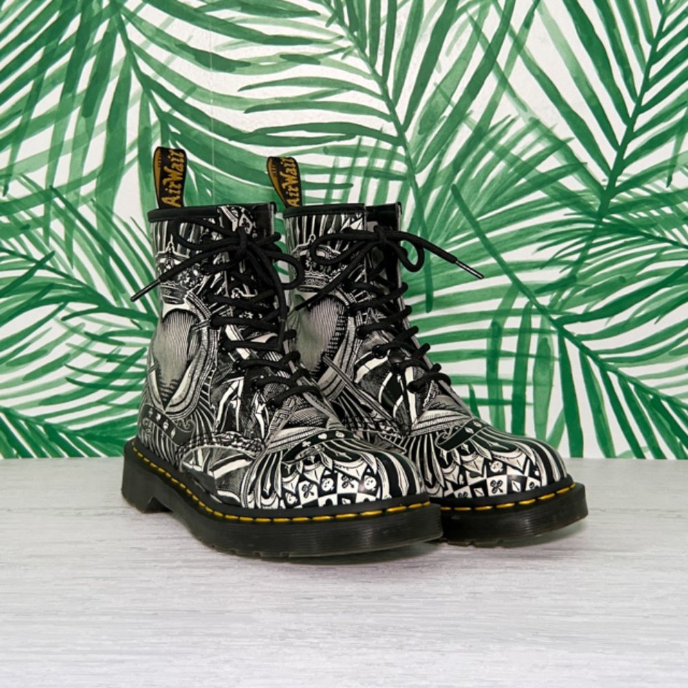 Dr. Martens 1460 Women's Playing Card Boots US 7 / UK 5